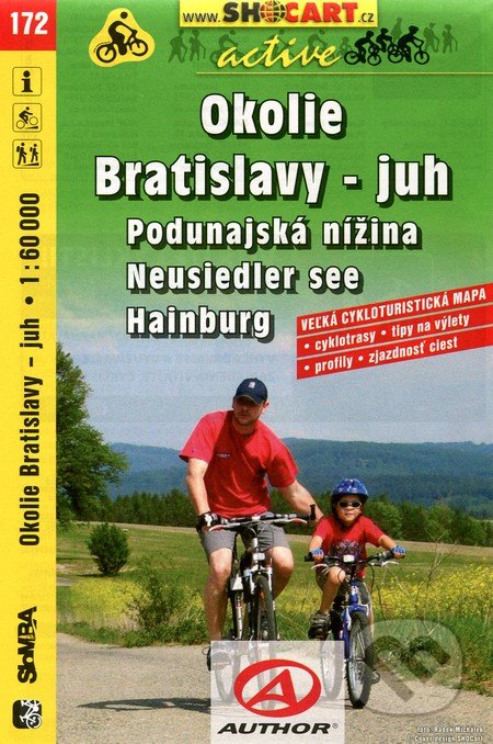 Okolie Bratislavy - juh 1:60 000, SHOCart, 2018