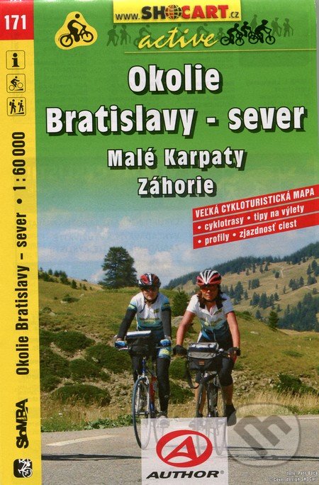 Okolie Bratislavy - sever 1:60 000, SHOCart, 2018