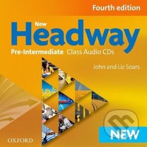 New Headway - Pre-Intermediate - Class audio CDs (Fourth edition) - audiokniha z kategorie Jazykové učebnice a slovníky