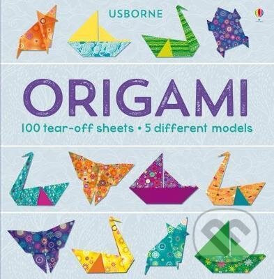 Origami: 100 tear-off sheets & 5 different models - Lucy Bowman, Anni Betts (ilustrátor), Usborne, 2015