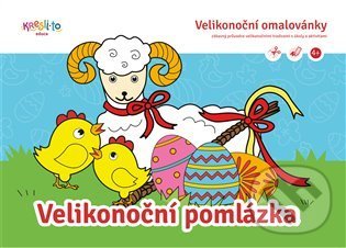 Velikonoční omalovánky (Velikonoční pomlázka) - kniha z kategorie Omalovánky