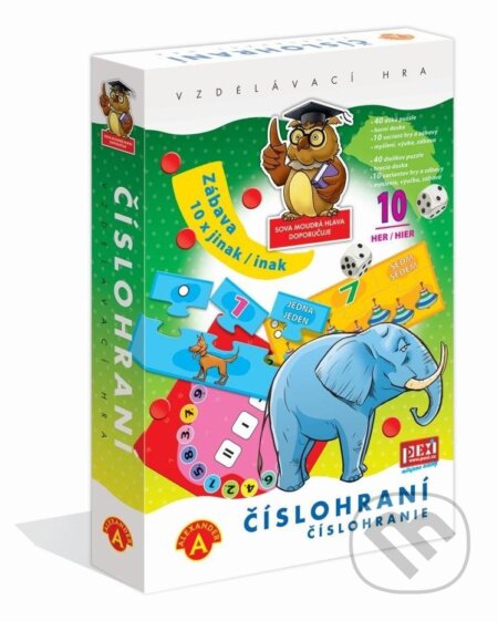Číslohraní (10 her v 1) - hra z kategorie Vzdělávací hry