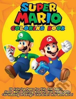 Super Mario Coloring Book, Lello Coloring, 2020