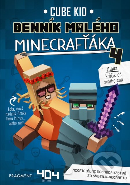 Denník malého Minecrafťáka 4 - Cube Kid, Fragment, 2022