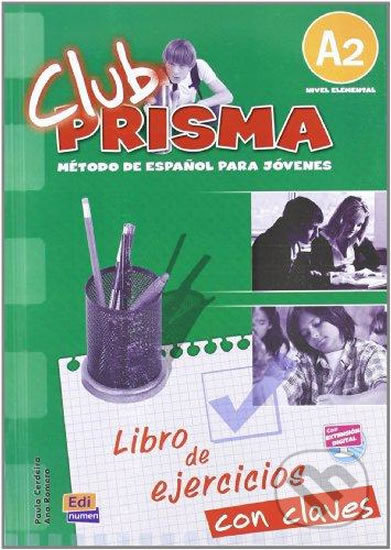 Club Prisma Elemental A2 - Libro de ejercicios con soluciones, Edinumen