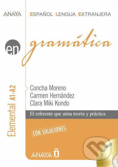 Gramática A1-A2: Elemental - Concha Moreno, Anaya Touring, 2016