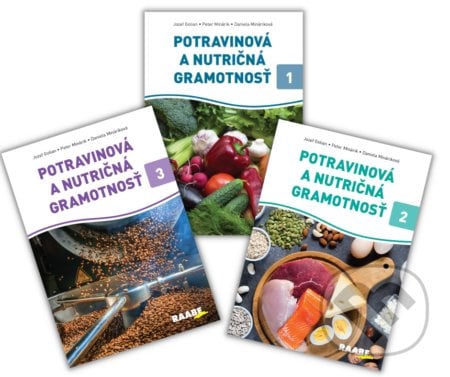 Potravinová a nutričná gramotnosť 1-3 - Jozef Golian, Daniela Mináriková, Peter Minárik, Raabe, 2022