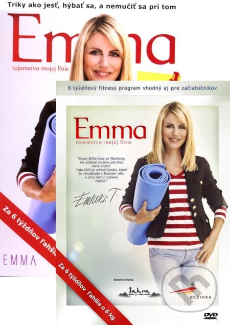 EMMA: Tajomstvo mojej línie (kniha + DVD) - Emma Tekelyová, Formats Pro Media, s.r.o., 2013