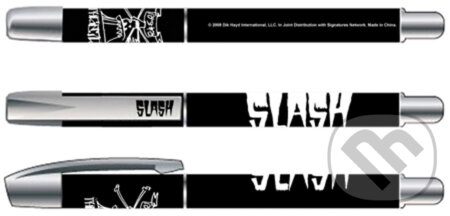 Plastové pero Slash: Black Logo, , 2011