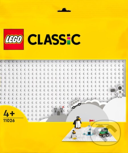 LEGO® Classic 11026 Biela podložka na stavanie, LEGO, 2022
