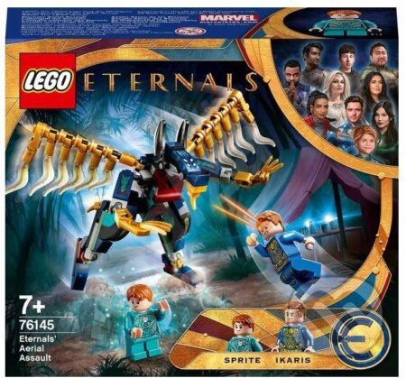 LEGO® Marvel 76145 Letecký útok Eternalov, LEGO, 2022