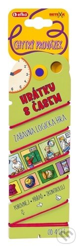Chytrý provázek - Hrátky s časem (Zábavná logická hra (Porovnej - přiraď - zkontroluj)) - hra z kategorie Vzdělávací hry