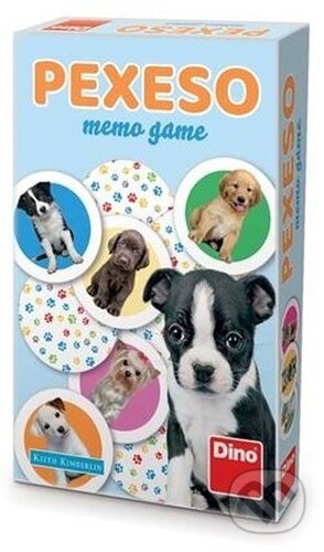 Pexeso - Psíci - hra z kategorie Karty, pexeso