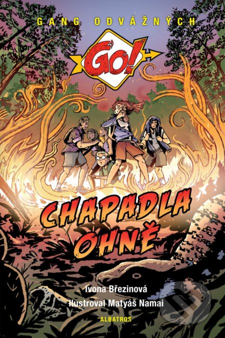 Chapadla ohně - Ivona Březinová, Matyáš Namai (ilustrácie) - kniha z kategorie Beletrie pro děti