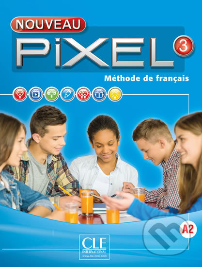 Nouveau Pixel 3 A2: Livre + DVD - Colette Gibbe, Cle International, 2016