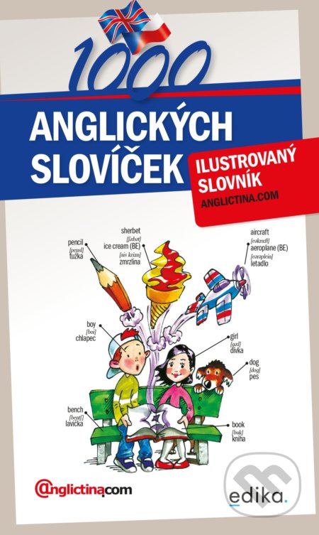 1000 anglických slovíček - Aleš Čuma (ilustrátor), Edika, 2022