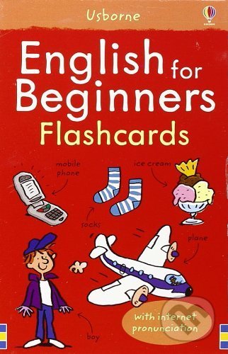 English for Begginers Flashcar - Christyan Fox, Usborne, 2019