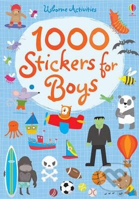 1000 Stickers for Boys - Fiona Watt, Usborne, 2012