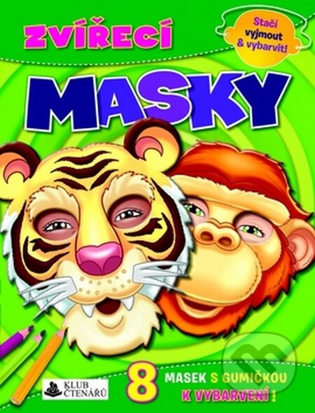 Kniha: Zvířecí masky (Klub čtenářů)