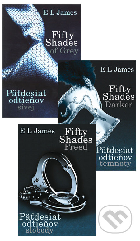 Fifty Shades v slovenskom jazyku (komplet) - E L James