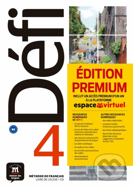 Défi 4 (B2) – Livre de l´éleve Premium, Klett, 2019