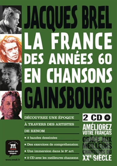 La France des années 60 en chansons – Livre + 2CD, Klett