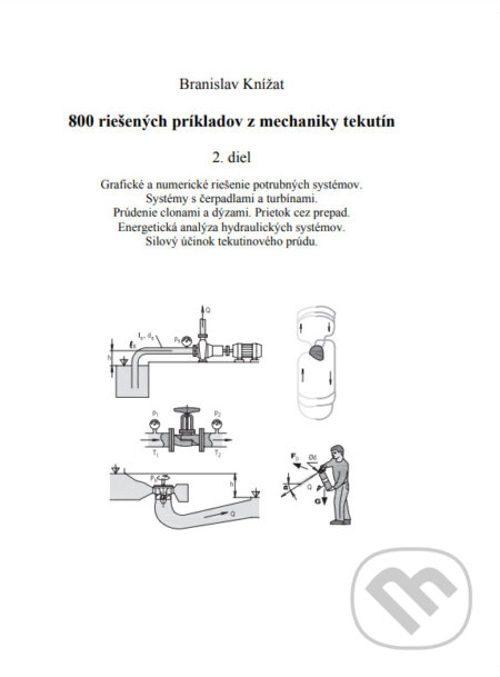 Kniha 800 riešených príkladov z mechaniky tekutín