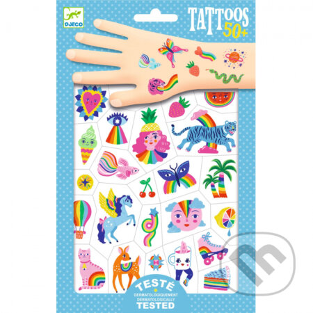 Dúha (dočasné tetovačky)