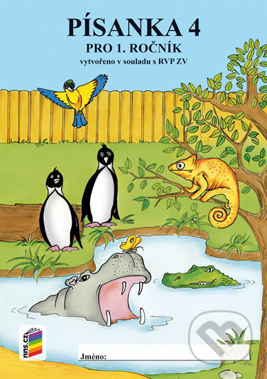 Písanka 1, 4. díl (nová řada pro 1. ročník) - kniha z kategorie 1. stupeň