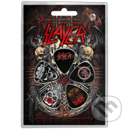 Gitarové trsátka Slayer: Demonic set 5 ks (). , 2021