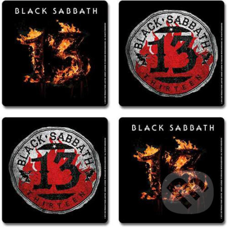 Tácky Black Sabbath: Set 4 ks, Black Sabbath, 2017