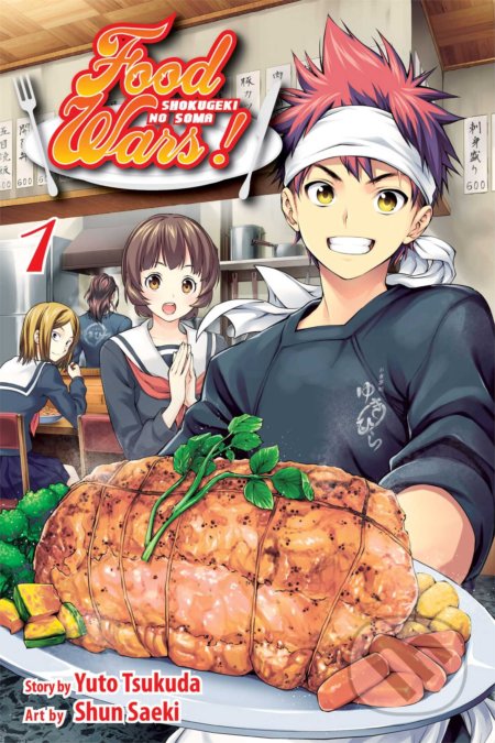 Food Wars! 1 (Shokugeki no Soma) - Yuto Tsukuda, Shun Saeki (ilustrátor) - kniha z kategorie Komiksy