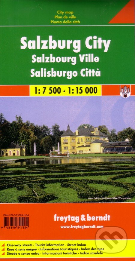 Salzburg 1: 7 500  1:15 000, freytag&berndt, 2013