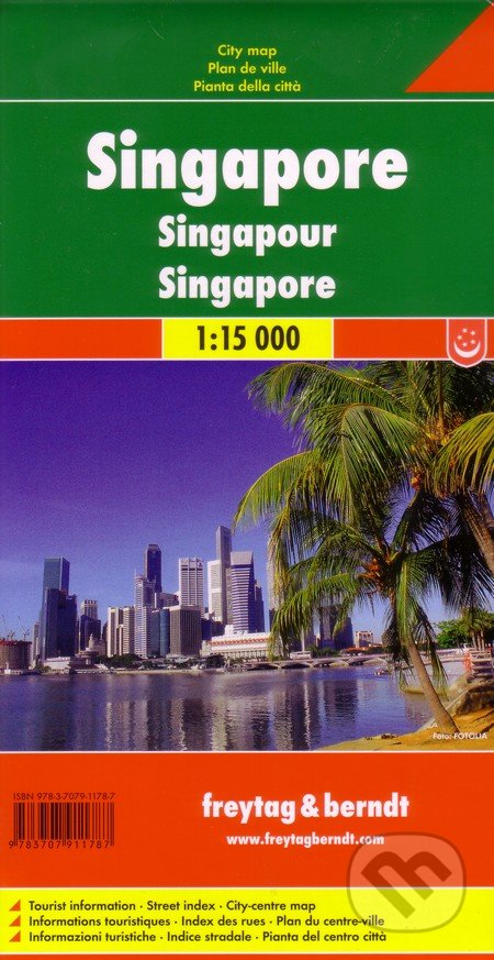 Singapur 1:15 000, freytag&berndt, 2013