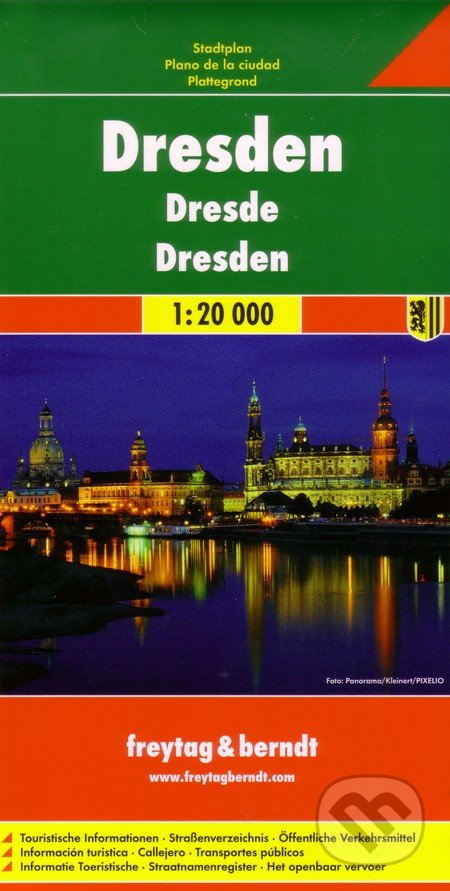 Dresden 1:20 000, freytag&berndt, 2009