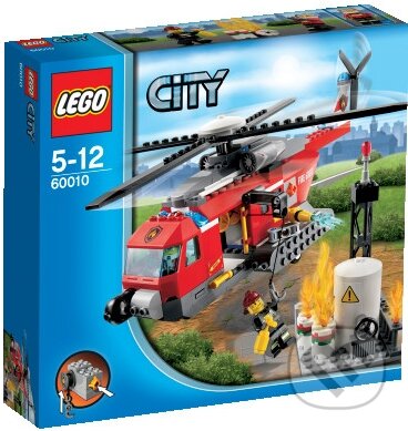 LEGO City 60010 - Hasičská helikoptéra, LEGO, 2013