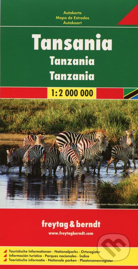 Tansania 1: 2 000 000, freytag&berndt, 2009