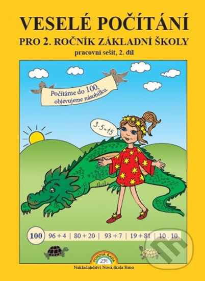 Veselé počítání - pracovní sešit pro 2. ročník ZŠ, 2. díl - Zdena Rosecká, ALBRA