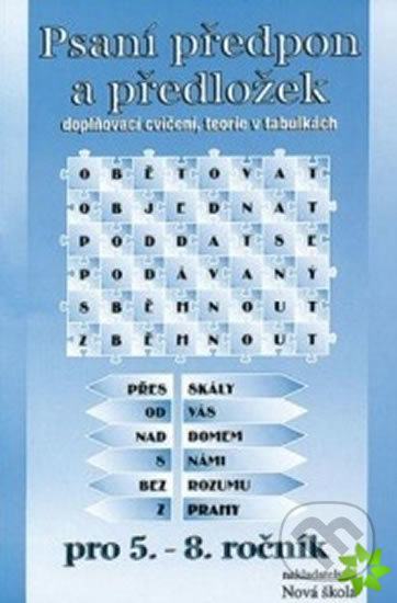 Psaní předpon a předložek - pro 5. - 8. ročník - původní řada - kniha z kategorie 2. stupeň