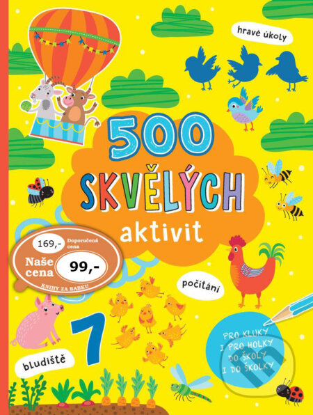 500 skvělých aktivit - kniha z kategorie Úkoly pro děti