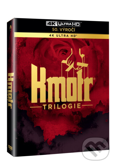 Kmotr kolekce 1.-3. edice k 50. výročí Ultra HD Blu-ray - Francis Ford Coppola, Magicbox, 2022