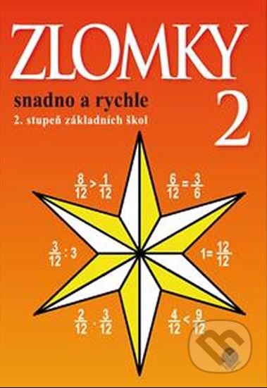 Zlomky - 2.stupeň + klíč - PS A4 - kniha z kategorie 2. stupeň