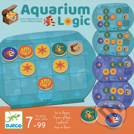 Aquarium Logic: Cesta k pokladu, Djeco, 2022