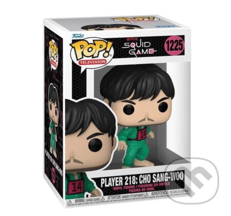 Funko POP Squid Game: Player 218 - Cho Sang-Woo (Funko). Funko, 2022