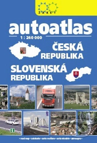 Autoatlas Česká republika a Slovenská republika 1:240 000, Žaket, 2022