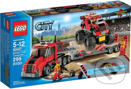 LEGO City 60027 - Transportér Monster truckov, LEGO, 2013