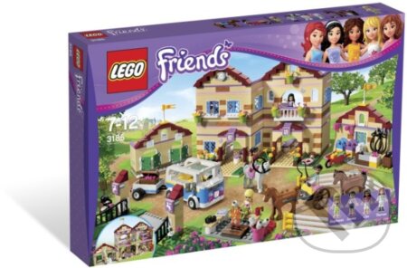 LEGO Friends 3185 - Prázdninový jazdecký tábor, LEGO, 2013