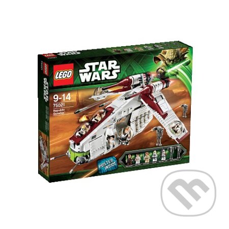 Lego Star Wars 75021 - Republic Gunship (Válečná loď Republiky), LEGO, 2013