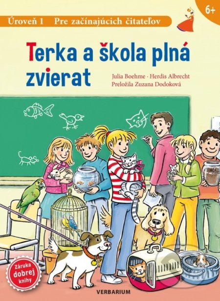 Terka a škola plná zvierat - Julia Boehme, Herdis Albrecht, Verbarium, 2022