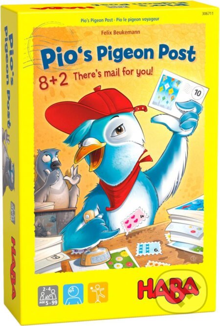 Pio poštový holub (Spoločenská hra pre deti) - hra z kategorie Vzdělávací hry